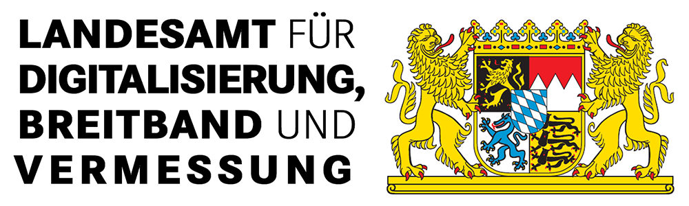 Logo von Landesamt für Digitalisierung, Breitband und Vermessung Bayern